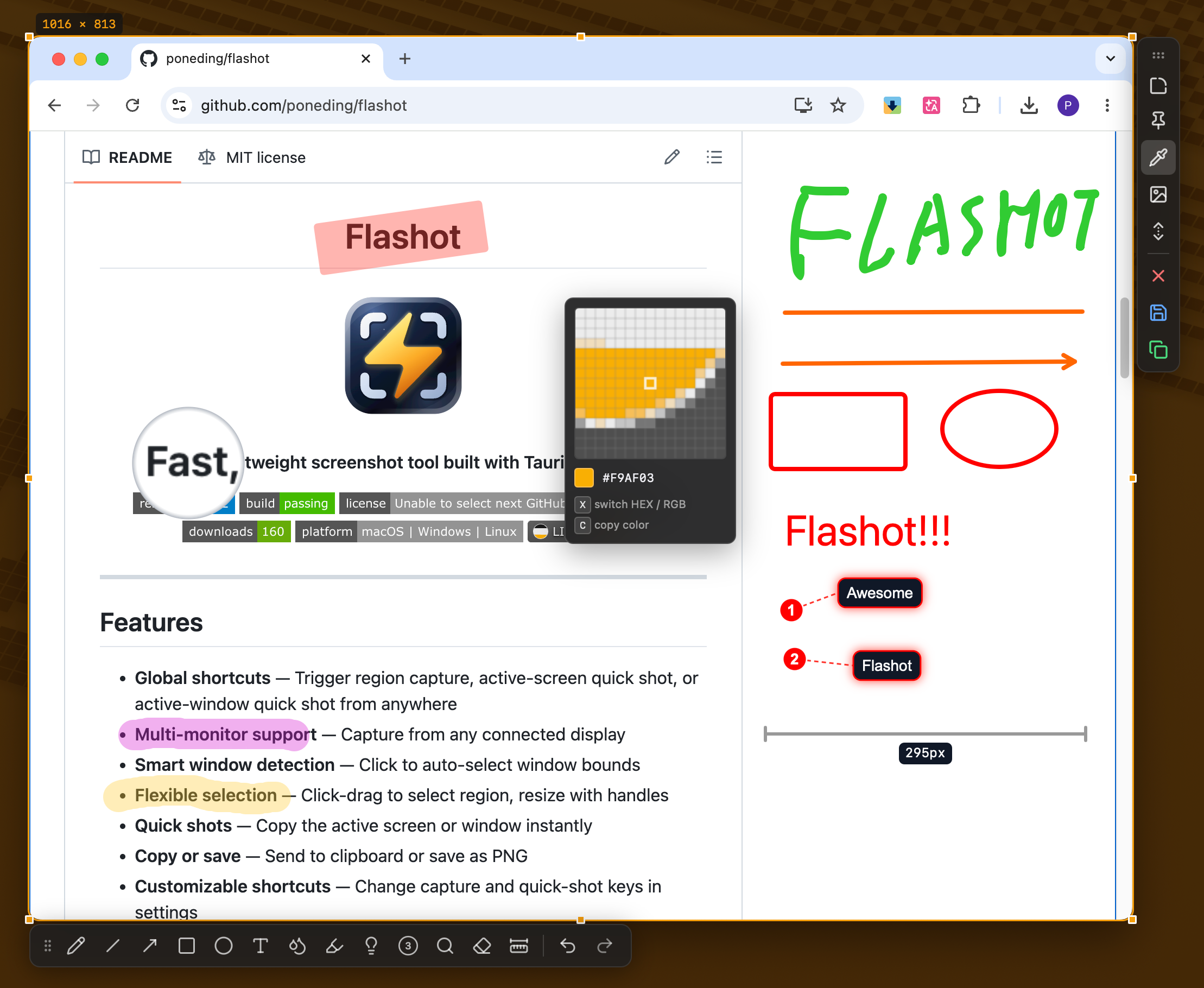 Flashot Demo